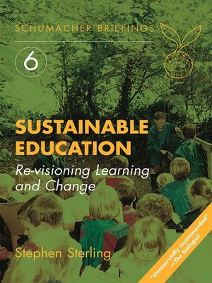 cover image of Sustainable Education